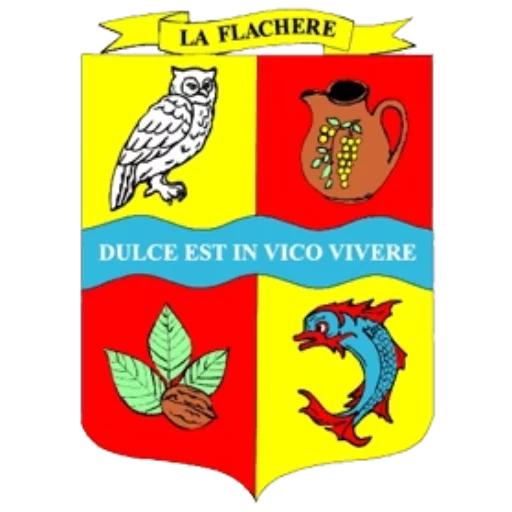 Blason La Flachère
